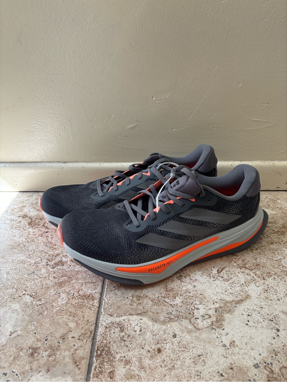 adidas Supernova Prima 2 Running  Mens Grey Sneakers Athletic Shoes JR7361 11.5